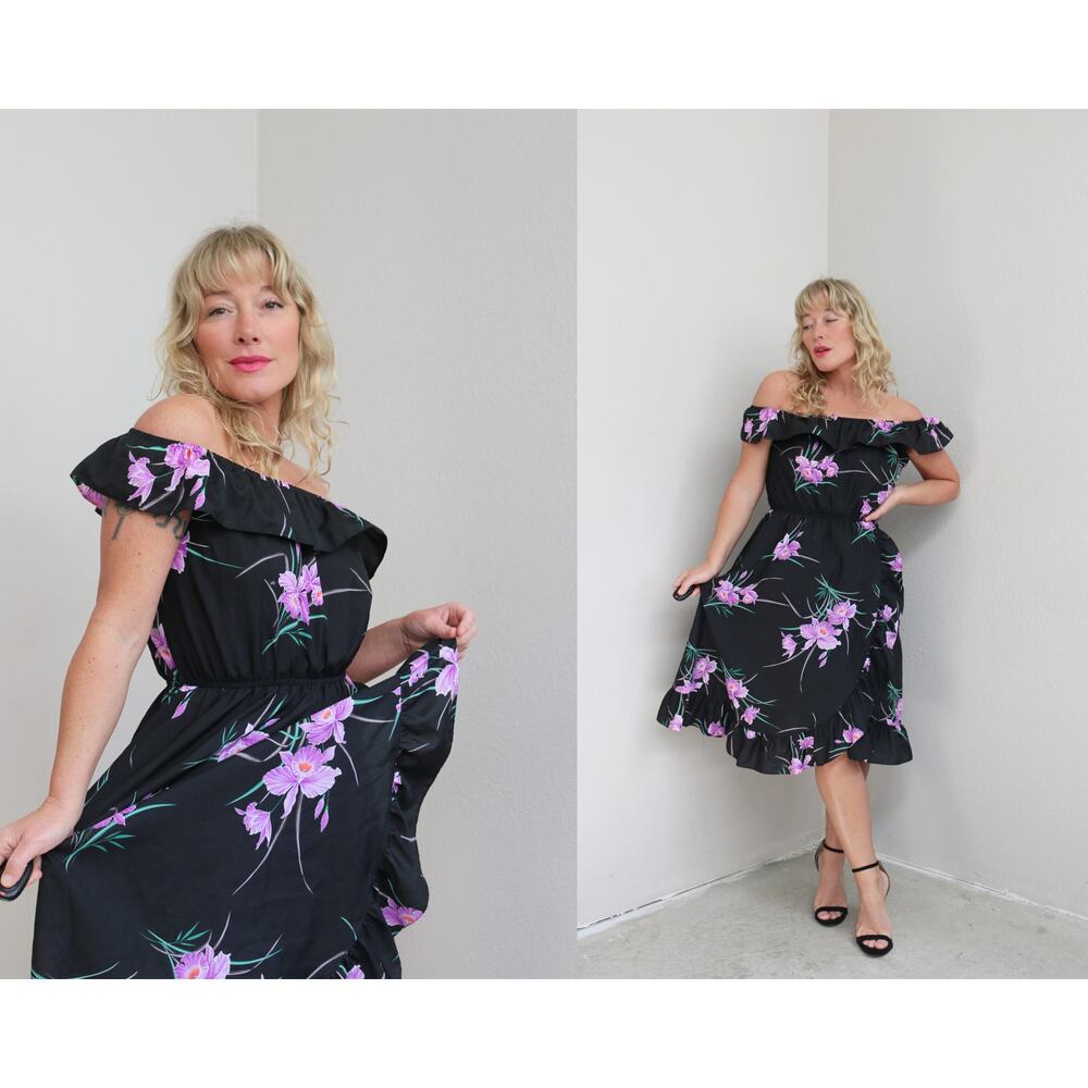 1970's Vintage Casual Wear Hawaiian Sundress Women's Extra Small to Small XS SM